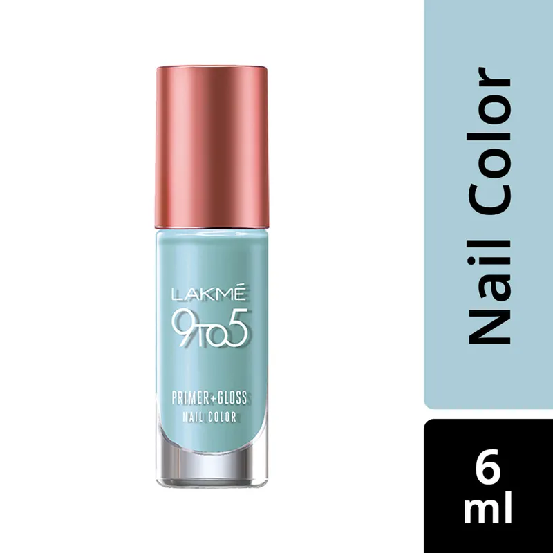 LAKME 9TO5 NAIL PAINT BLUE SCAPE